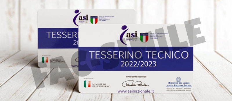 Tesserino tecnico AIS 2022-23